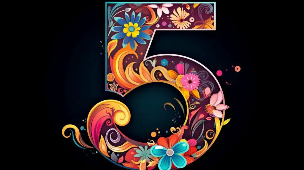 Numero 5 - Significato ed interpretazione del numero cinque